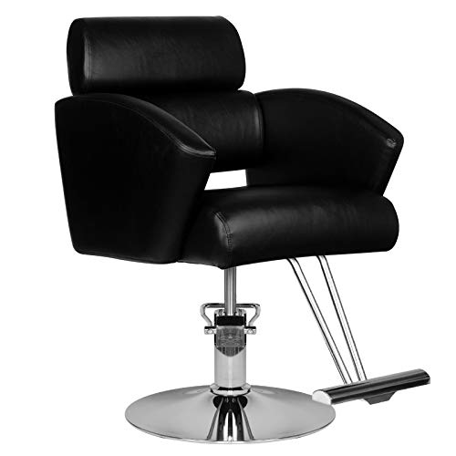 GABBIANO silla de peluquería Hydraulic barber HS02 Negro