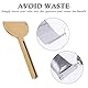Thinp 2 Stück Tubenquetscher Tubenpresse,Metall Zahnpasta Squeezer,Edelstahl Tubenausdrücker,Tubenaufroller,Zahnpasta Tubenpresse,für Zahnpasta Handcreme Salbe Schuhcreme Haarfärbemittel Pigmente