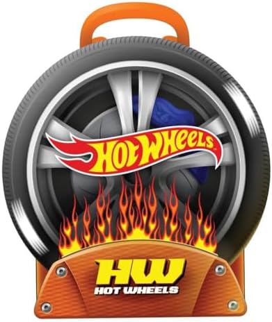 Hot Wheels - Porta Carrinho Roda Metálica