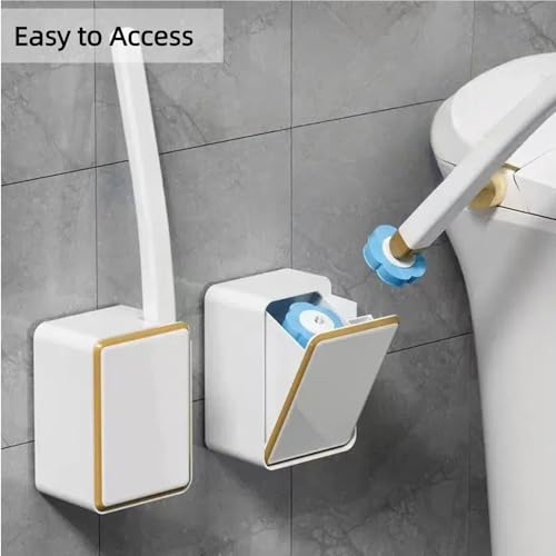 Image of Toilet Stick Wall Mounted Bracket, Wall Mounted Holder for Clorox Toilet Wand