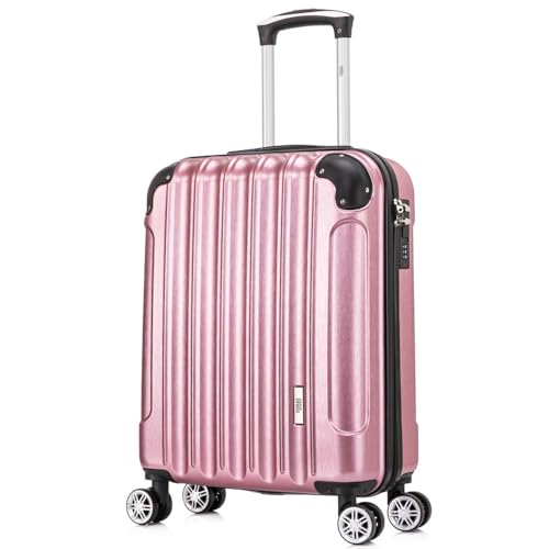 1990s Maleta de Cabina 55x40x20cm (44L) Policarbonato - Maxima Capacidad - Candado Incrustada - 20...