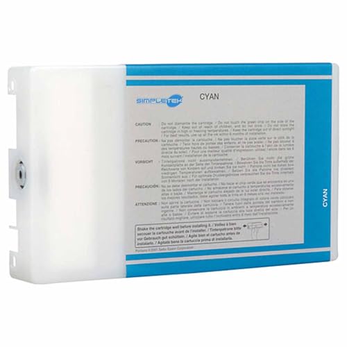 Cartouche cyan T6132 haute densit&eacute; Simpletek pour Epson Stylus Pro 4400 et traceur 110 ml - 2
