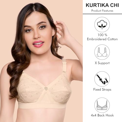 Image of TRYLO Women Bra Cotton Non-Padded