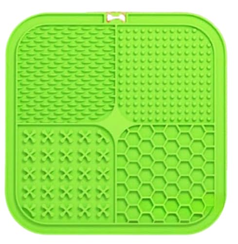 リックパッド ペット用食器 フードマット 舐めるパッド シリコン 裏面吸盤つき 早食い防止 留守番 ストレス解消 フードマット フードボウル ペット用食器 なめる ランチョンマット ペット用品 猫用 犬用