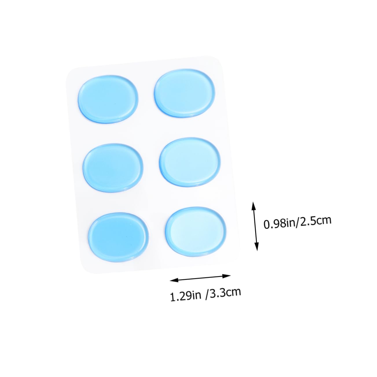 DECHOUS 30Pcs Silicone Drum Dampeners Pads Adhesive Gel for Noise Reduction Drums and Cymbals Tone Control Random Color Options