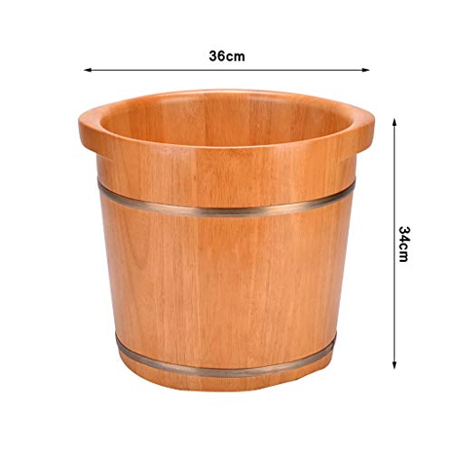 Tina de Pie de Madera Maciza para Pedicure Spa miniatura 7