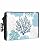 DecorLovee Outdoor TV Cover 80 to 85 Inches Weatherproof, Blue Teal Coral Outdoor TV Enclosure with Remote Control Pocket, Summer Beach Coastal Modern Geometric TV Screen Protectors for Outside TV
