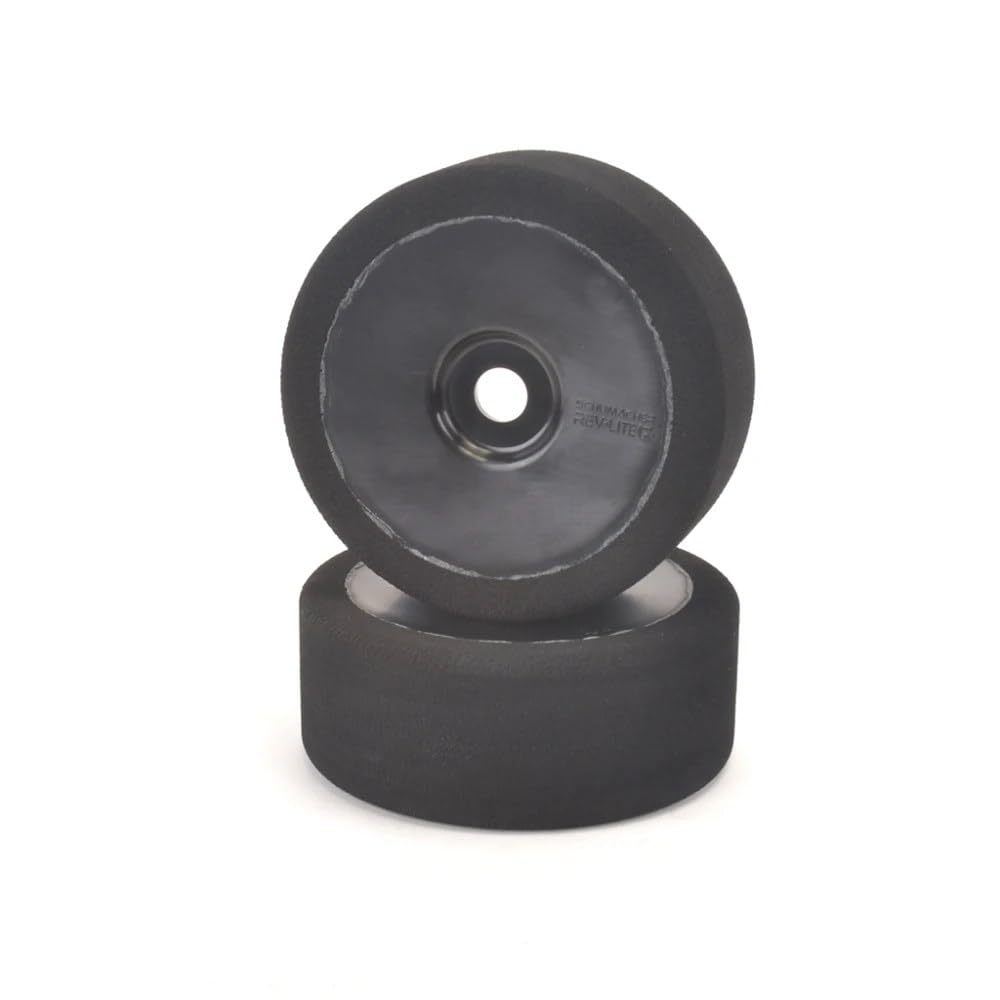 Contact GT8/Rally 1/8 On Road Foam GT Tires 38 Shore Black Rims CONJB38B