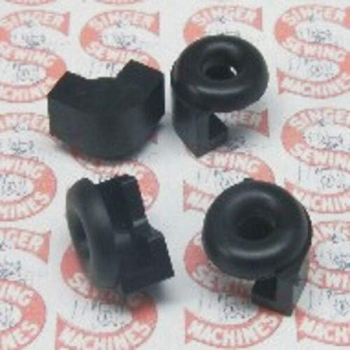MACOSKI Supplies for Singer Foot Control Rubber Feet Fits Featherweight 221 DIY for Sewing Machines Accessories