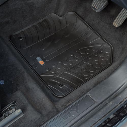 TRAVALL Rubber Car Mats (set of 4) compatible with Land Rover Discovery Sport (2015-2019) 6 TRAVALL Rubber Car Mats (set of 4) compatible with Land Rover Discovery Sport (2015-2019) - Image 6