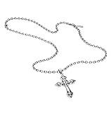 Material: Edelstahl Police Herren-Ketten mit Anhänger Edelstahl PJ25527PSS.01