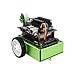 Coolwell Waveshare JetBot 2GB AI Kit AI Based Smart by Jetson Nano 2GB Developer Kit(not Include) Accessory Pack Comes with ROS Nodes Code