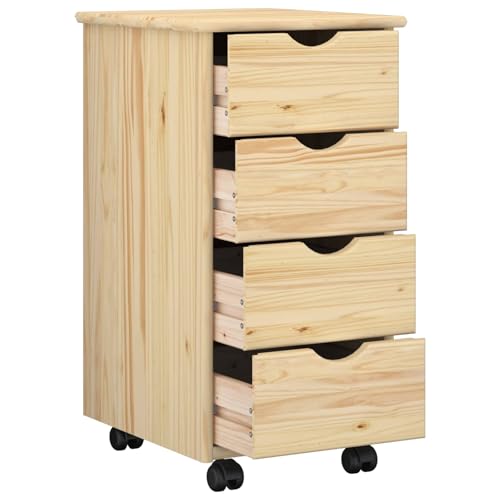 Mueble auxiliar marrón para ganar espacio de almacenamiento 4