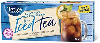 Tetley, Iced Tea Blend, Crisp, Refreshing Iced Tea Flavor