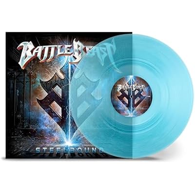 Battle Beast, Neues Album 2025, Steelbound, Transparent Curacao Vinyl, LP