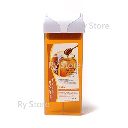 US Seller Ships From CA, USA Roll-On HOT Depilatory Wax Cartridge WARM HONEY Heater Waxing Hair Removal