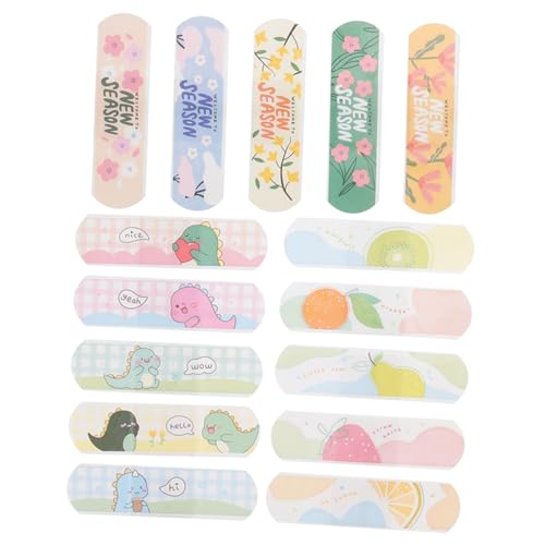SEWOART 120 Piezas apósito adhesivo adhesivos para heridas de primeros auxilios kinder delice kiddikutter vendajes para cuidar heridos vendajes prácticos Pe elástico alto