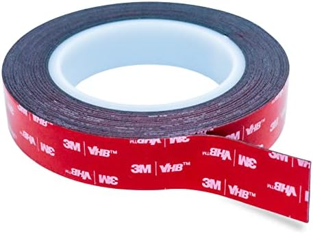 Double Sided Heavy Duty Mounting Tape Waterproof 3M VHB Foam Tape for Car, Home, Office Decor, LED Light Mount, Astragal Bar Mounting by Neutrade (24mmx16ft)