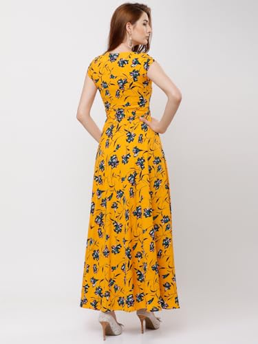 Image of Tokyo Talkies Women's Short Sleeves V-Neck Printed Dresses | Stylish Dresses | Casual Dresses