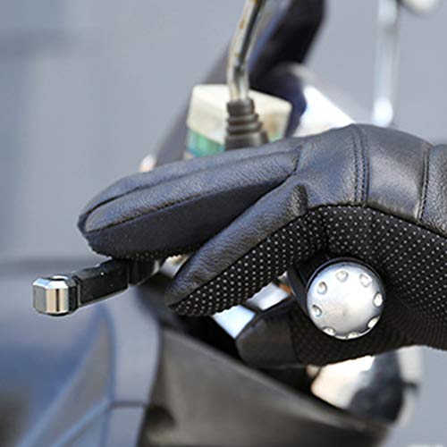 BESPORTBLE 1 par de Luvas de Aquecimento Elétrico para Motocicleta de Inverno Luvas Quentes Usb Luva