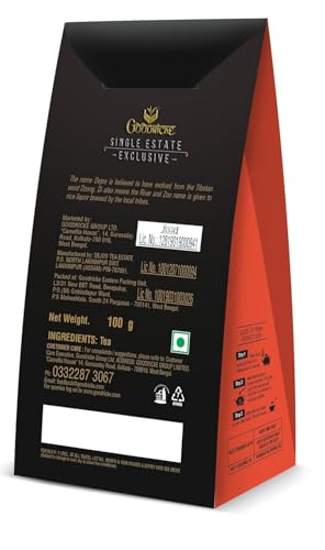 Image of Goodricke Dejoo Single Estate Assam Orthodox Whole Leaf Tea 100g | Premium Black Tea | Bold Malty Brew | Rich Aroma | Strong Morning Chai | Single Origin
