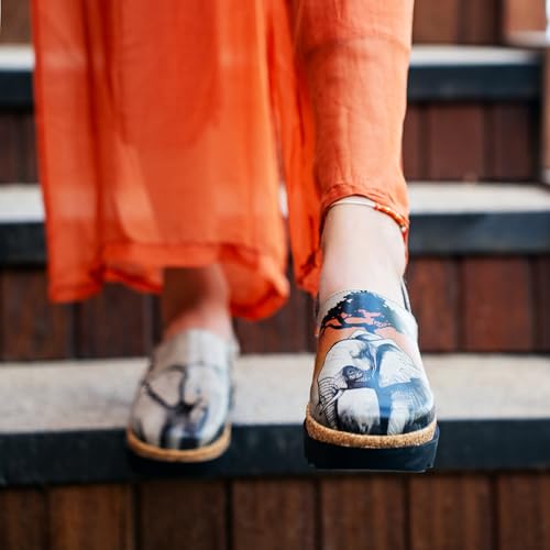 Image of DOGO Platform Sandals Women - Vegan and Handmade Wedge Sandals for Women
