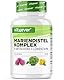 Mariendistel Artischocken Löwenzahn Komplex - 365 Kapseln (6 Monatsvorrat) - Hochdosiert 80% Silymarin & 2,5% Cynarin - Laborgeprüft - Vegan