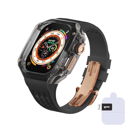 Apple WatchƂ̌݊ Series 10/9/8/7/6/5/4EUltra 2/UltraESE 2/1E49mm/46mm/45mm/44mm AbvEHb` ̌^ NA P[X Jo[ VR oh XeX 