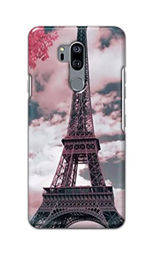 Image of Lovers Famous Place Eiffel Tower in Paris Hard Back Case Cover for LG G7 ThinQ /LG G7 Plus, G710EM, G710PM, G710VMP, G710ULM Back Cover -(J5) VNS2227