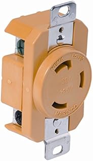 Actuant Electrical Receptacle Nylon Yellow 305crr