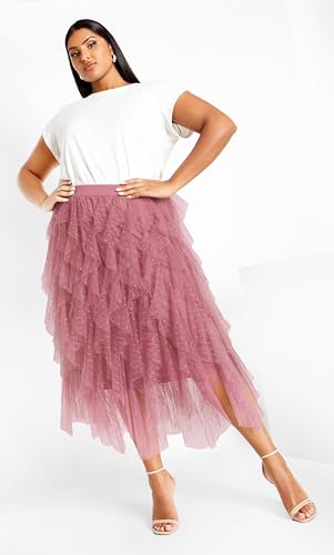 City Chic Women's Plus Size Maisie Skirt2