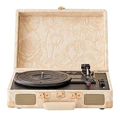 Tourne Disque, Vintage Turntable À 3 Vitesses Lecteur De Vinyl Platine Vinyle avec Haut-Parleur Stéréo Intégré, Aux… - Les Beatles, Paul McCartney, John Lennon, RIngo Starr, George Harrison