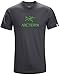 Arc'Teryx 17044 Mens Arc'Word Short Sleeve T-Shirt, Smu-Iron Anvil Ii - L