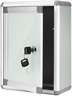 SDGH Suggestion Box Mailbox with Lock Wall Hanging Complaint Box Aluminium Alloy Box Decorative Post Box Wall Mounted Mail Box