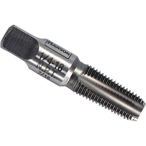 IRWIN Hanson 8203 Gewindebohrer 1/4-18 NPT Kegel für Gewindeschneiderabsaugung – Ansicht 1