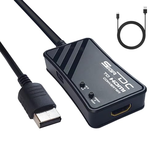HDMI Cable for SEGA Dreamcast, Sega DC to HDMI Converter