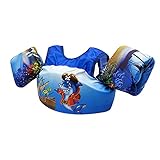 Silfrae Swim Vests Swim Floatation Vest Flotation Device Kids Floaties for Pool Weighing from 30 to 50 lbs(Blue Shark)