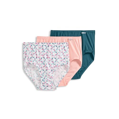 Image of Jockey Women's Underwear 100% Cotton Elance Brief - 3 Pack