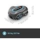 Gardena smart SILENO max 800 m² Mähroboter, für Rasenflächen bis 800 m², LONA Intelligence, Trim-to-Edge, DuoConnect, leiser Betrieb, intelligenter Mäher mit App Steuerung (19901-20)