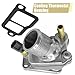 Car Engine Thermostats, Coolant Thermostat, For Volvo, For S80 V70 S60 2005, For S80 2006 34796 15369 1430851 31293700 30677767 31293698 31293699 902-5152 Cooling Thermostat Housing