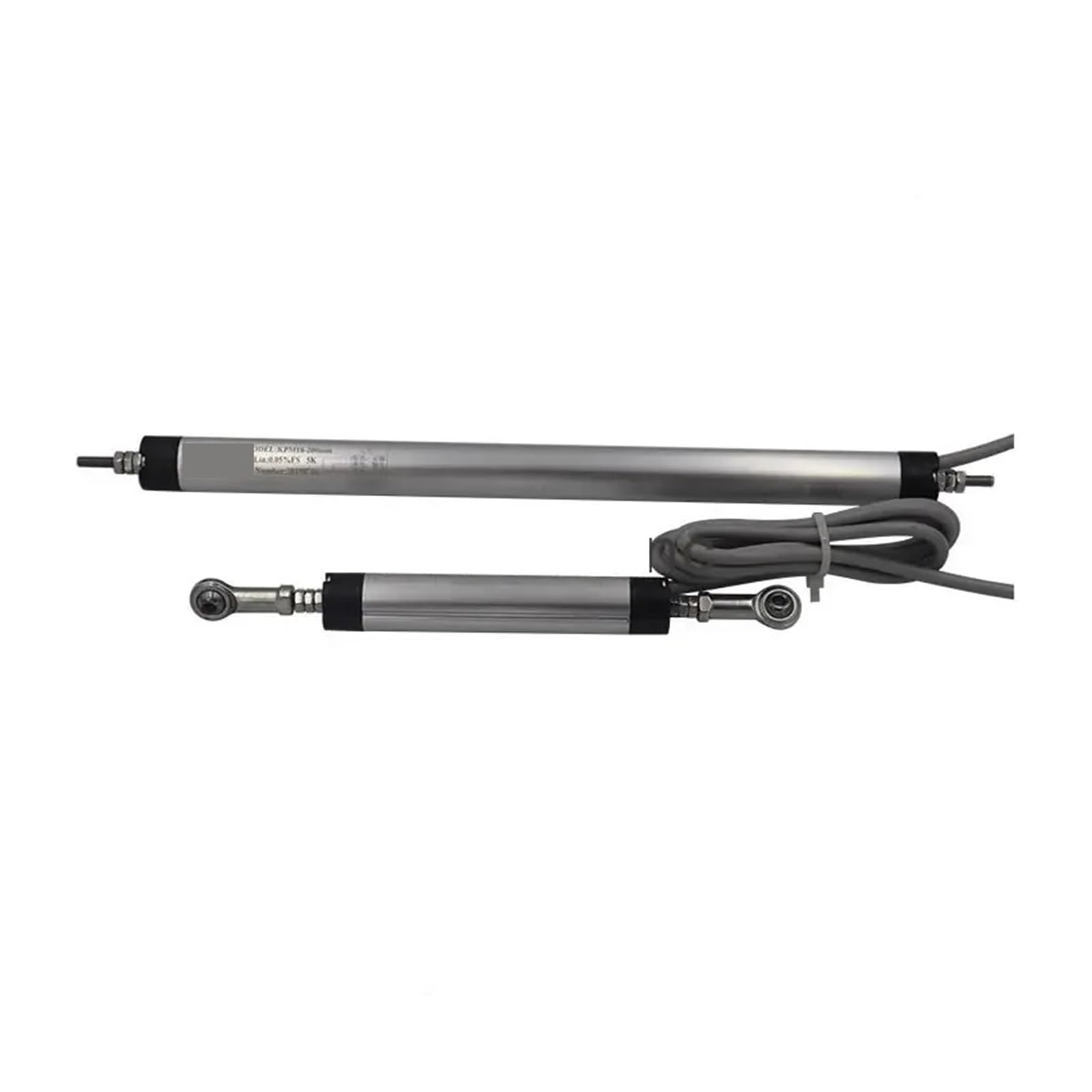 Gelenkiger hochpräziser Potentiometer-Wegsensor, KPM18 50–300 mm vorgespannter elektronischer Lineal-Widerstandsstabtyp Präzisionsbewegungskalibrator(100mm travel length)