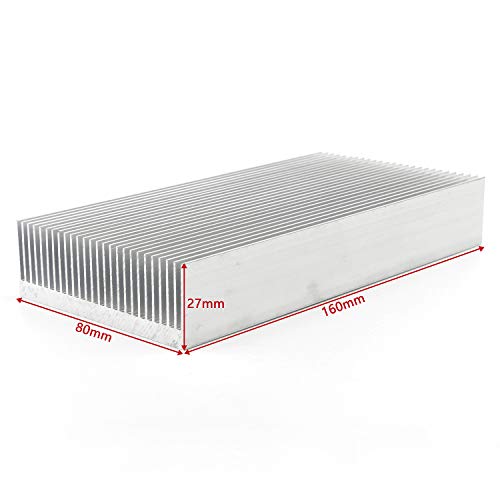 Radiateur en aluminium à ailettes pour composants électroniques et IC