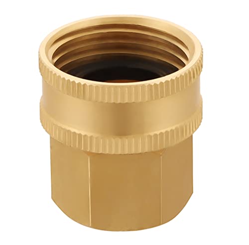 Enoch's Land Brass Garden Hose Fittings Connectors Adapter,Female 3/4" Ght To Female 1/2" Npt #TOP3