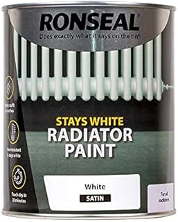 Ronseal One Coat Radiator Paint Satin 750ml White