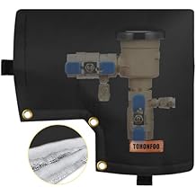 Insulated Pouch 5F - Pressure Vacuum Breaker Cover - Winter Water Well Pump & Sprinkler Valve Cover - Protects from Severe Snow & Intense Sun