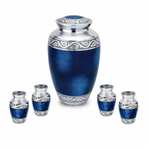 Urnes décoratives bleu nuit pour harmoniser votre décoration intérieure - 2