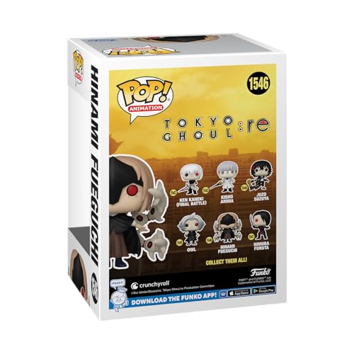 Miniatura 6 de Funko POP! Animation: Tokyo Ghoul: Re - Hinami Fueguchi - 1/6 de Probabilidades de Obtener la Rara Variante Chase - Figura de Vinilo Coleccionable - Idea de Regalo- Mercancia Oficial - Anime Fans