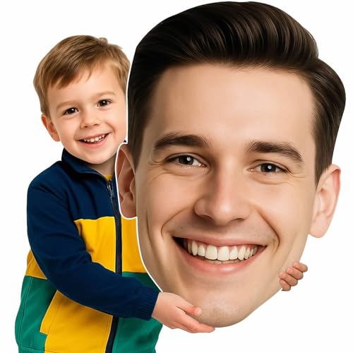 EZISHIPS Big Head Cutout on a Stick 20-48 Inch 1 Piece