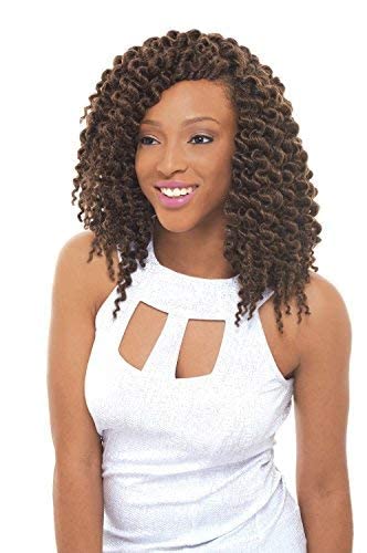 4 Packs of Janet Collection Havana Medium Mambo Twist Braid 12" (M1B/27 - Off Black/Honey Blonde)