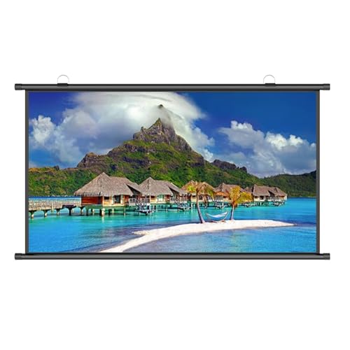 Pantalla para proyector manual 80" 16:9